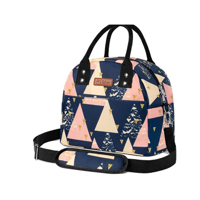 Bolsa de xantar con estampado animal